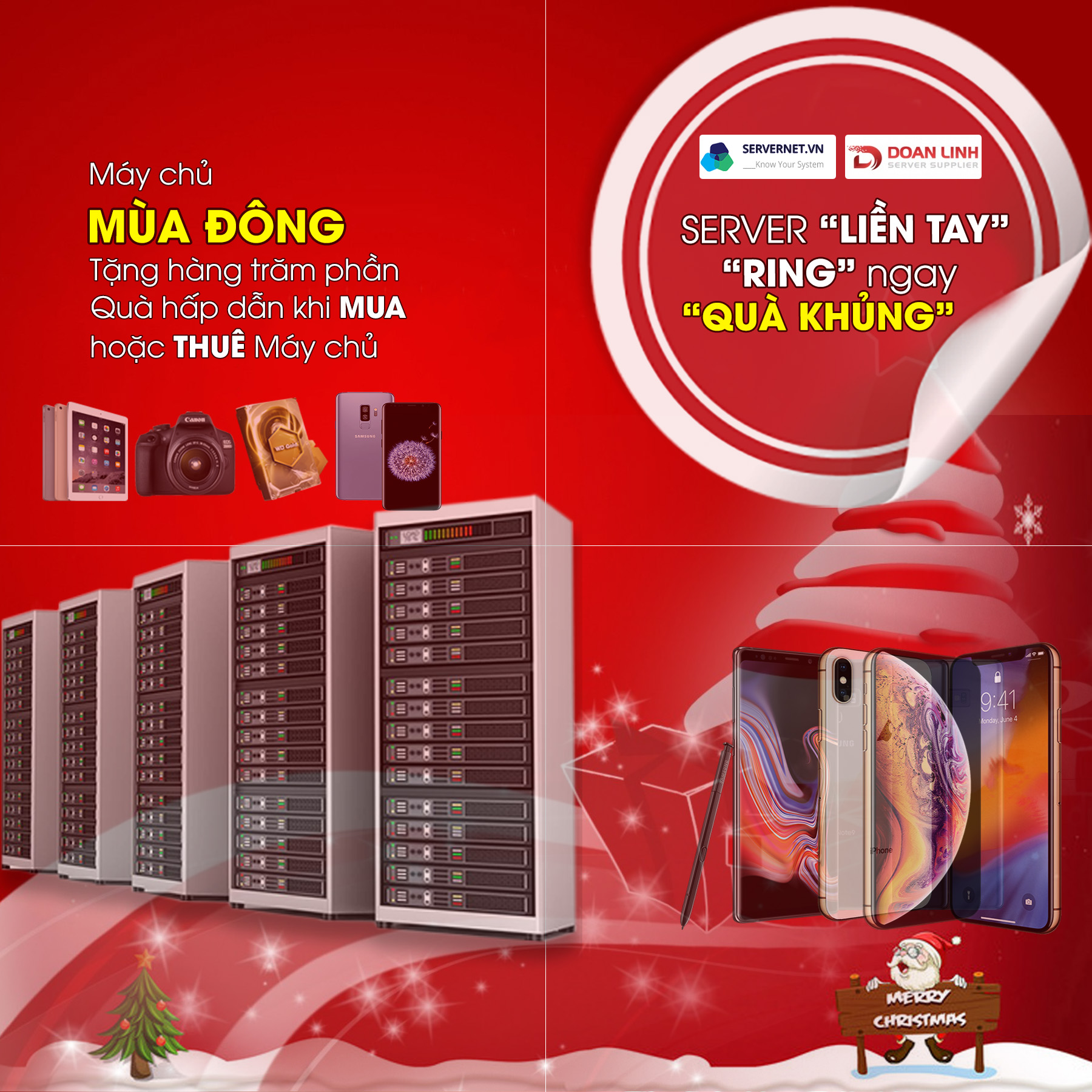 Sản phẩm mới VNPT5G.COM.VN / SERVER “LIỀN TAY” “RING” ngay “QUÀ KHỦNG”