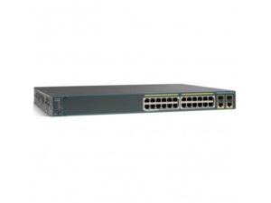 Cisco Catalyst 2960 Plus 24 10/100 PoE + 2 T/SFP LAN Lite, WS-C2960+24PC-S